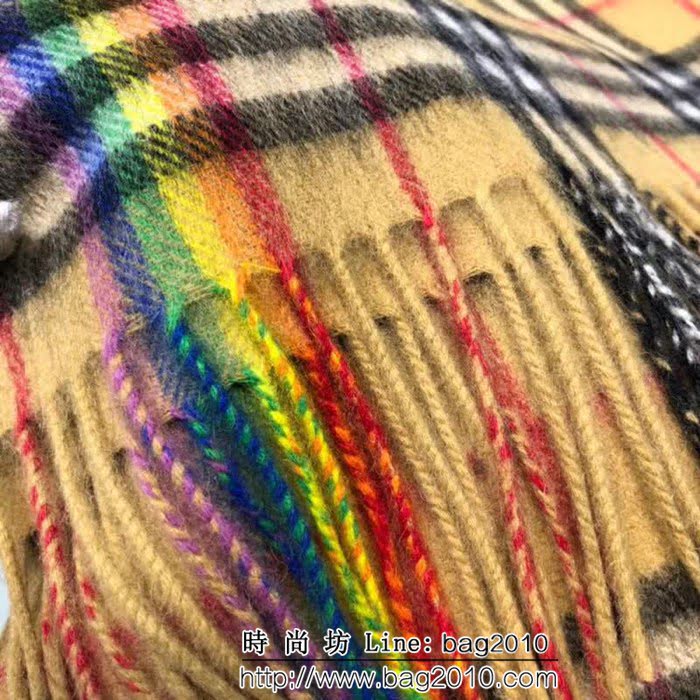 BURBERRY巴寶莉 秋冬限量紀念款 Vintage格紋經典款長圍巾 LLWJ6415